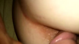 Bf screws his girlfriend's ass and pussy