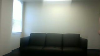 Fucking on an apartment couch chubby girlfriend