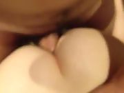 Blond damsel doing first time rectal sex, a tiny difficult