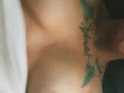 Friends wife's phat tits flopping
