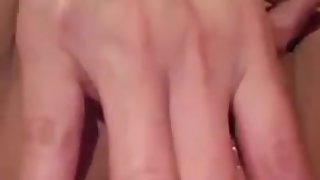 Husband films his youthful asian wife masturbating