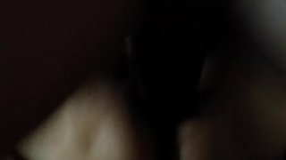 Wifey with favorite big black cock and taking it bareback and letting him splatter in her fertile la