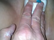 Point of view of my gf squirt multiple times as she she vibrates her clit